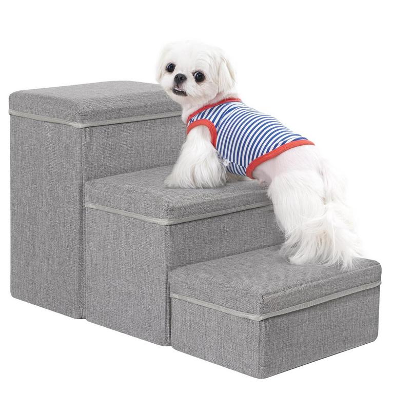 DOG STAIRS WITH STORAGE