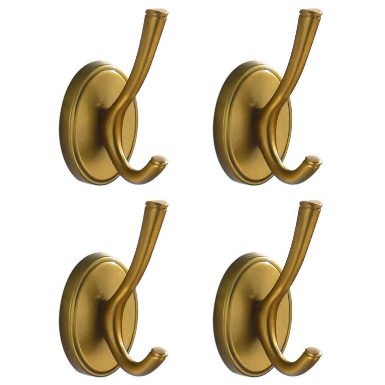 ANTIQUE BRASS TOWEL HOOKS