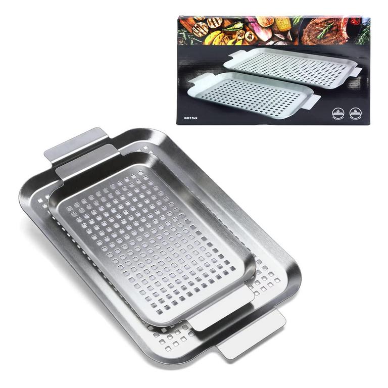 2PC GRILL PAN SET