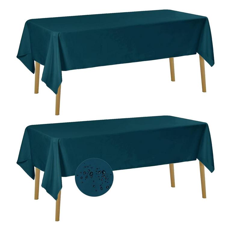 2-PACK WATERPROOF TABLECLOTHS