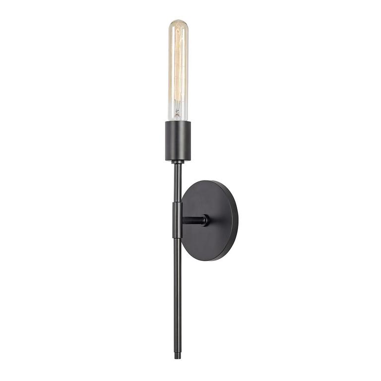 BLACK WALL SCONCE