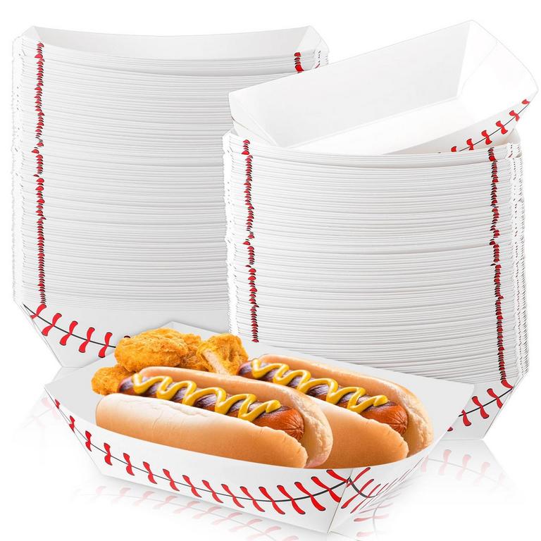 ROSHTIA BASEBALL FOOD TRAYS