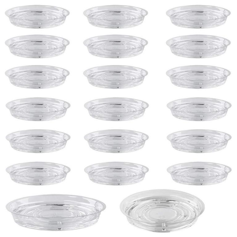 PLASTIC PLANT SAUCER TRAYS