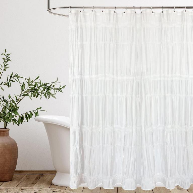 SEASONWOOD SHOWER CURTAIN 72"X72"