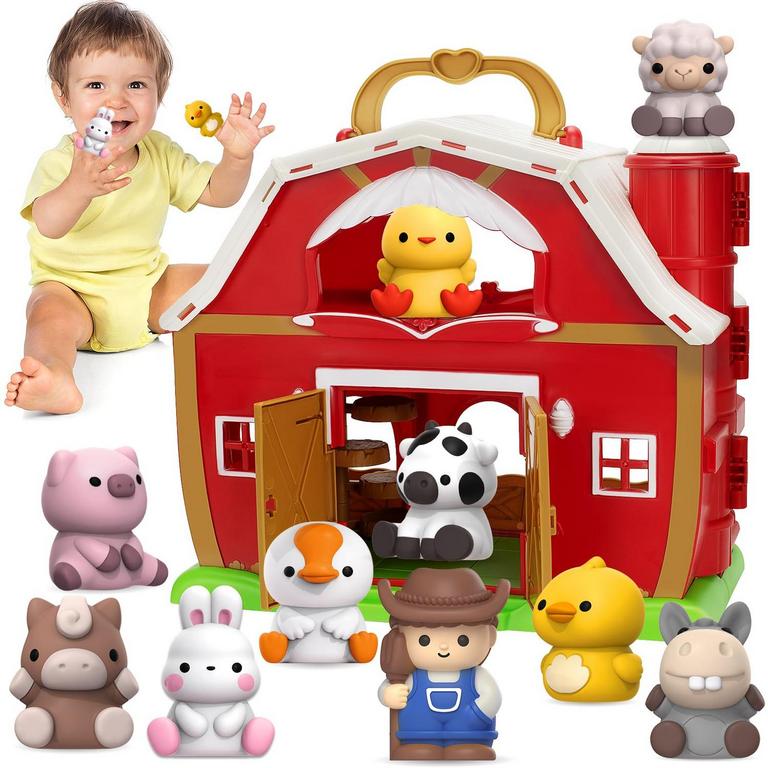 KMUYSL BIG RED BARN PLAYSET