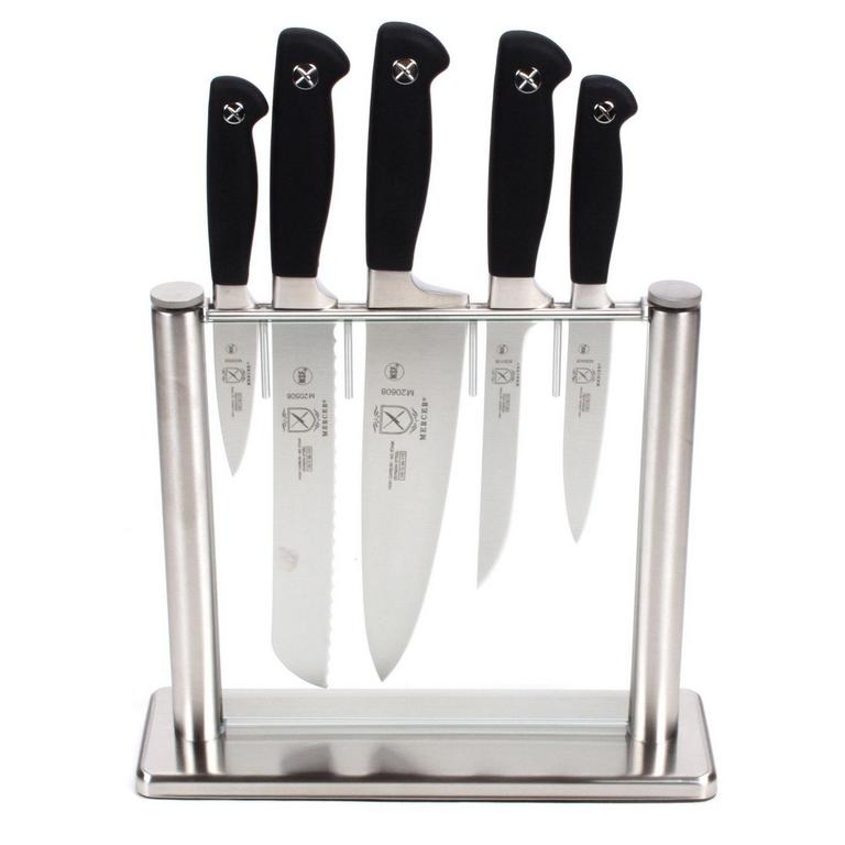 MERCER 6PC KNIFE BLOCK SET