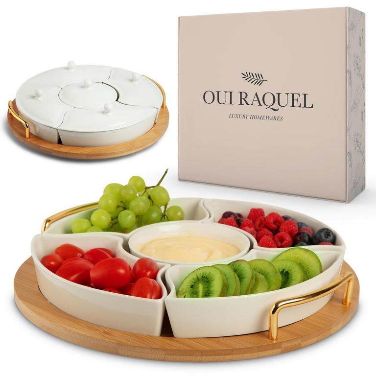 OUI RAQUEL CHIP DIP SET