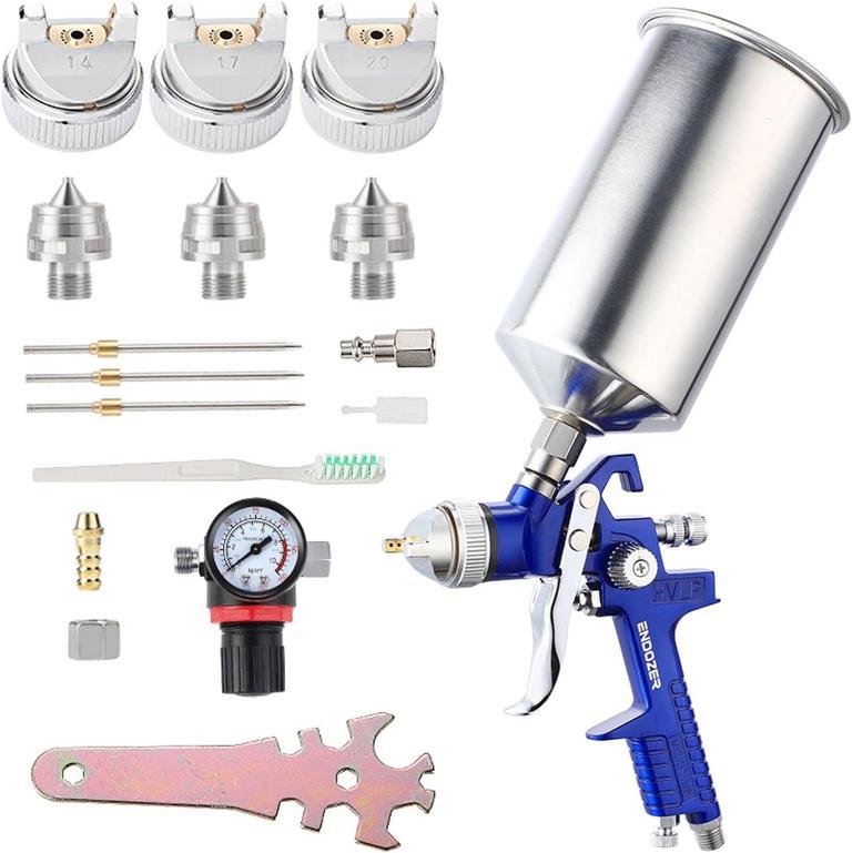 ENDOZER HVLP SPRAY GUN SET