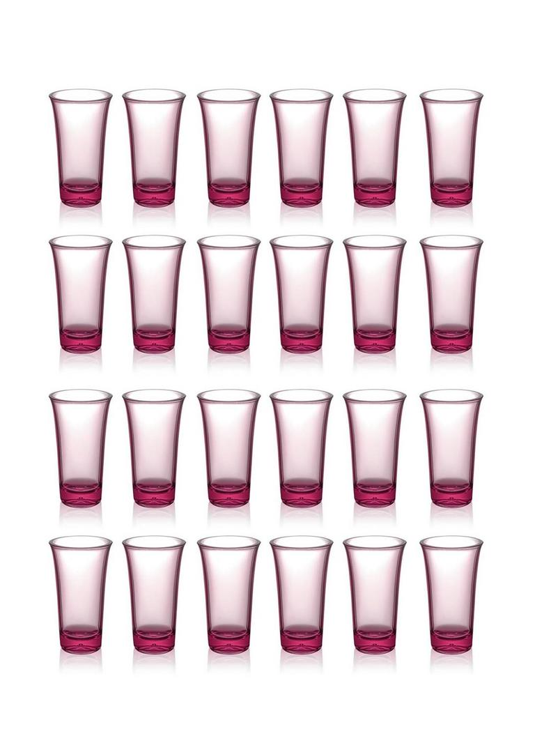 24 ACRYLIC SHOT GLASSES