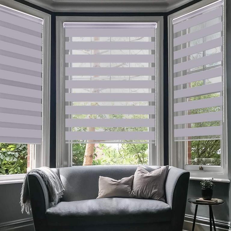LUCKUP ZEBRA WINDOW SHADES 21.7"X59"