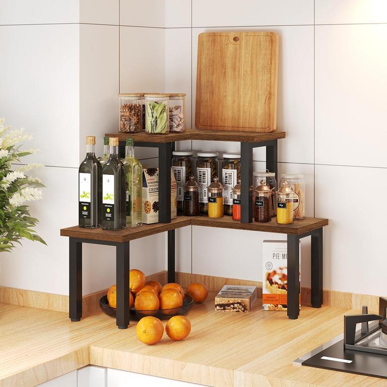 2 TIER CORNER SHELF