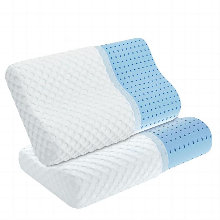 2 FIRM GEL FOAM PILLOWS