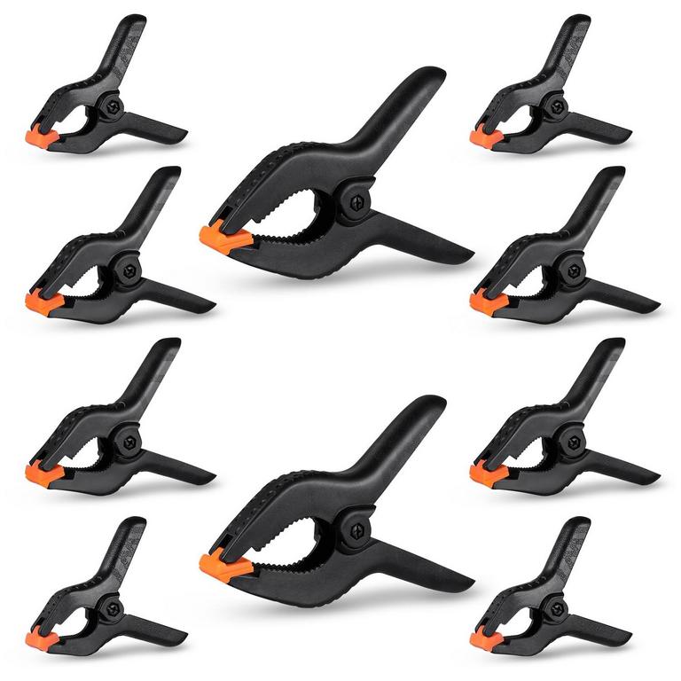 10PK HEAVY DUTY CLAMPS