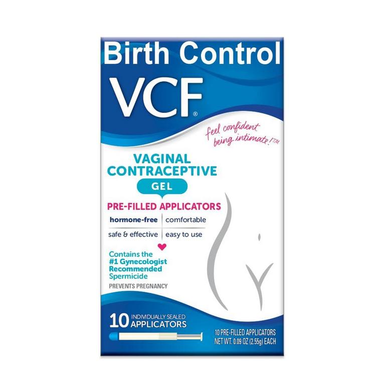 VCF CONTRACEPTIVE GELS 10PK 