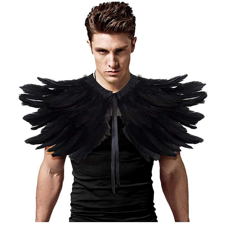 LVOW GOTHIC FEATHER CAPE