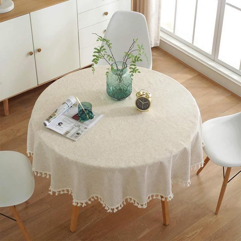 MEIORO TASSLED TABLECLOTH