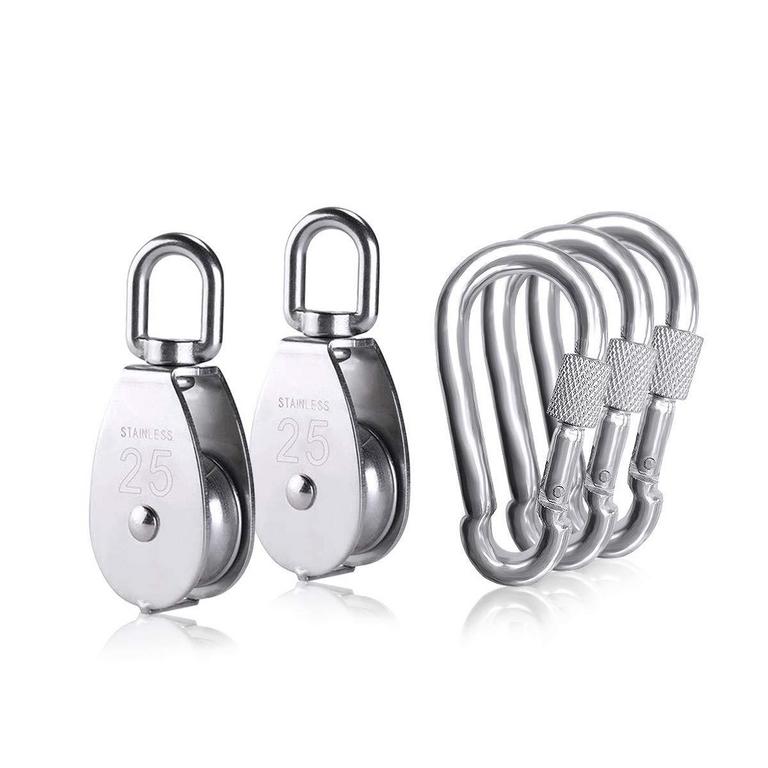 2PC M25 PULLEY BLOCKS