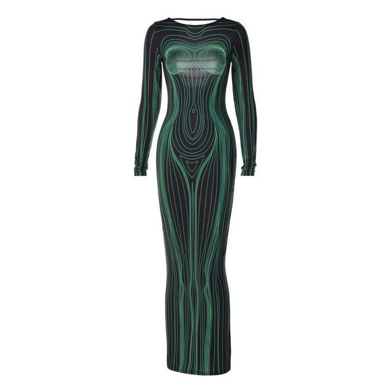 HEYHEYSHINE MAXI DRESS S