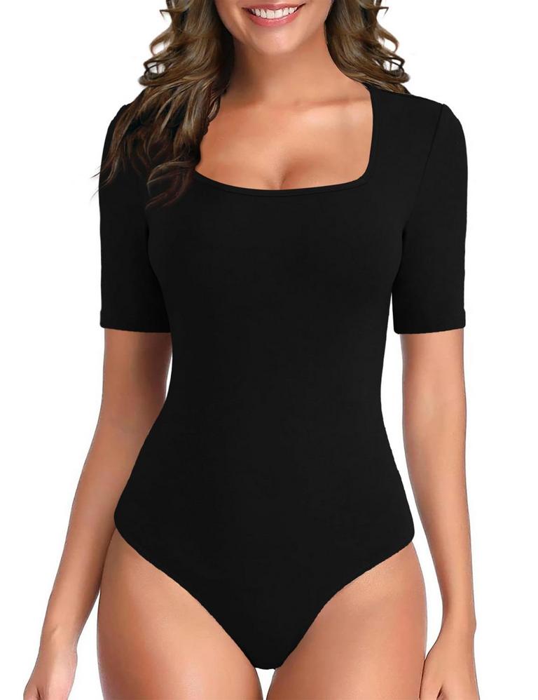 TQD SQUARE NECK BODYSUIT