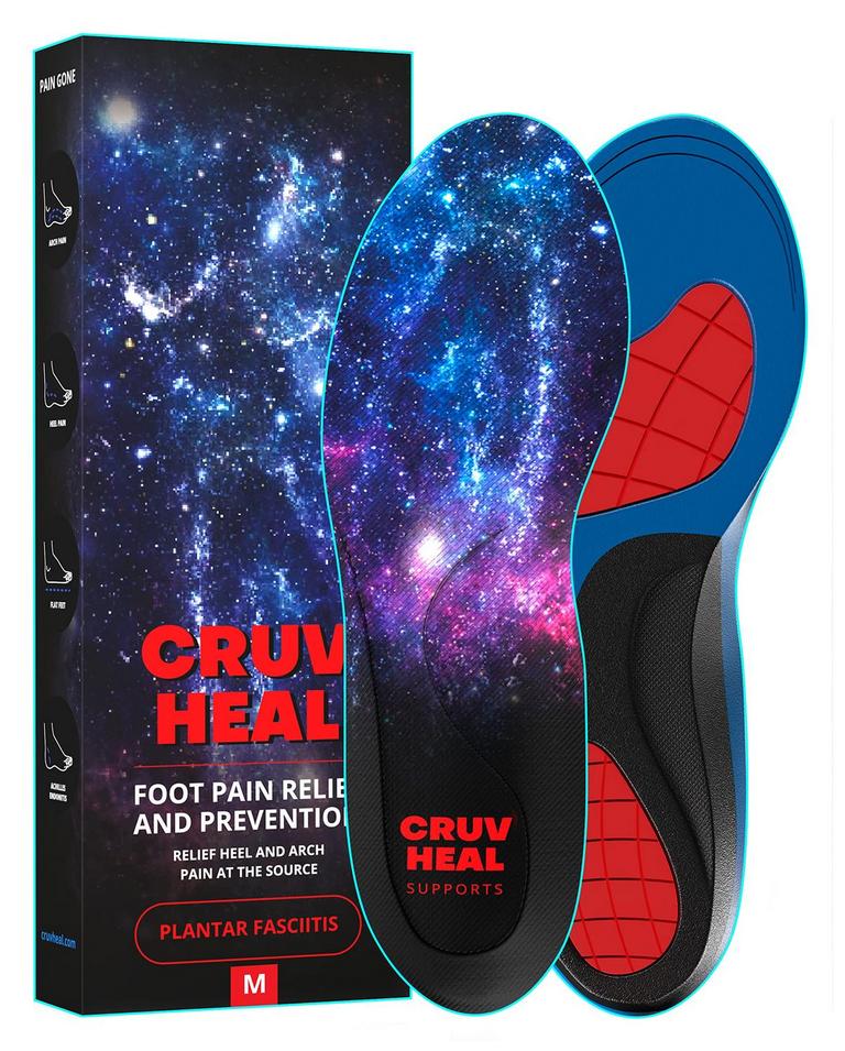 CRUVHEAL ARCH SUPPORT INSOLES