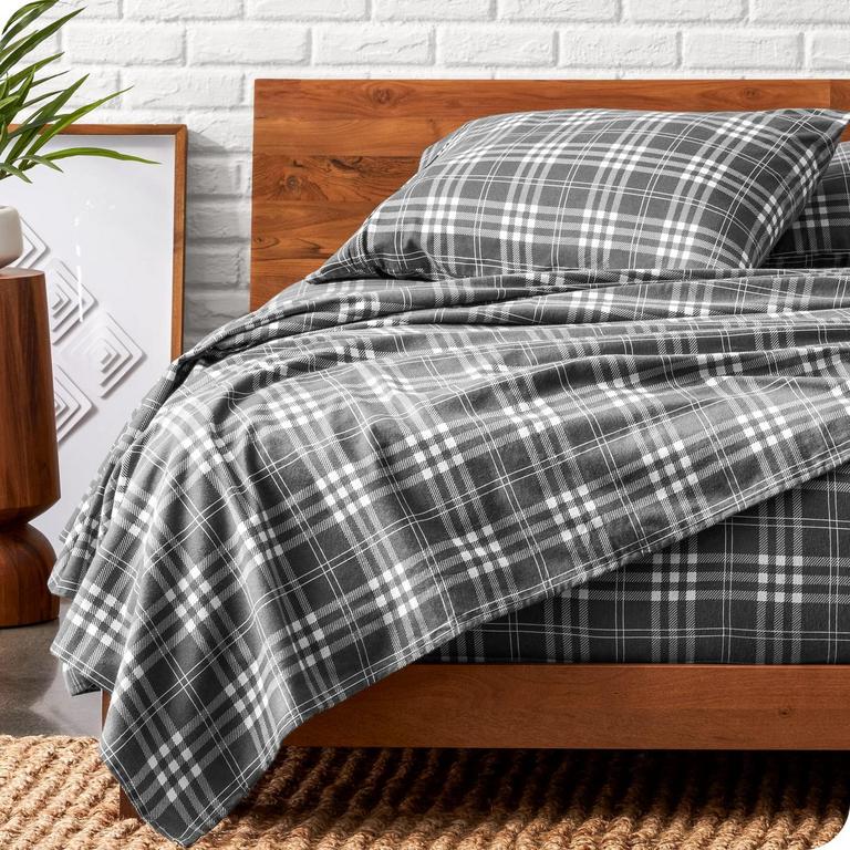 BARE HOME FLANNEL SHEETS TWIN XL