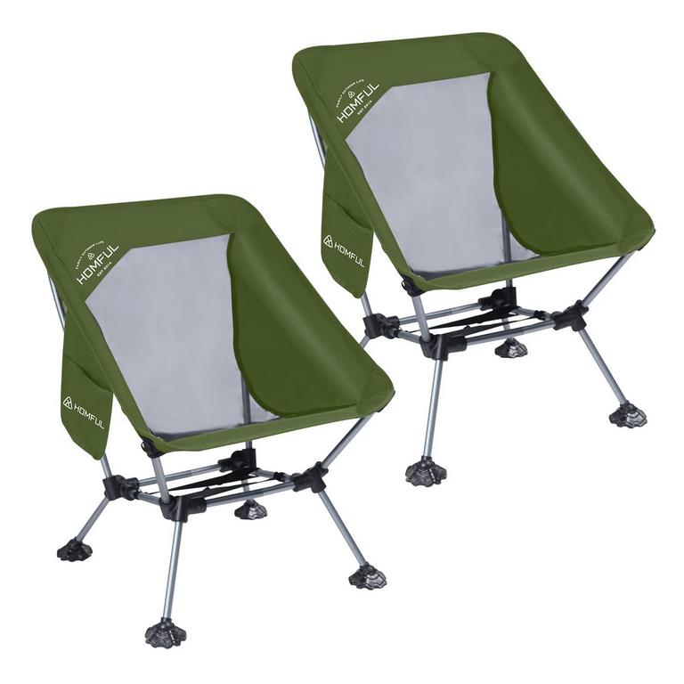 HOMFUL 2PK CAMPING CHAIRS