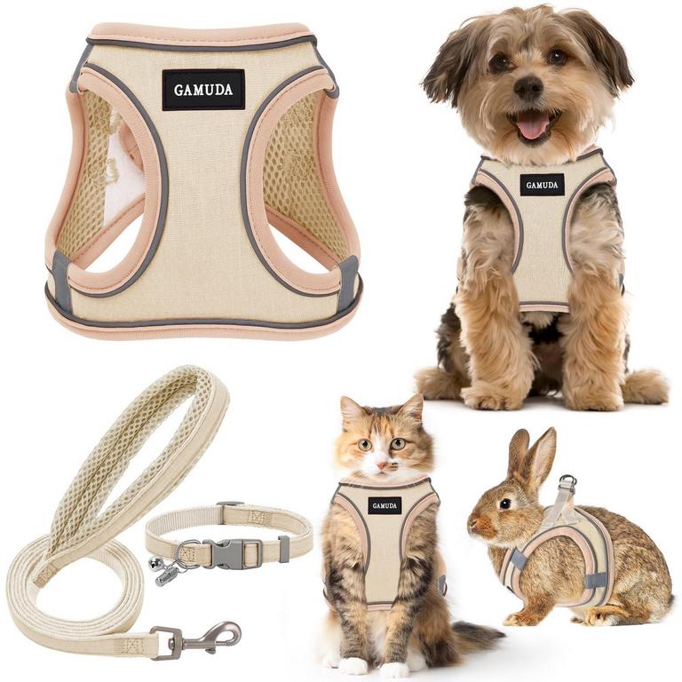 GAMUDA PET HARNESS & LEASH SET M