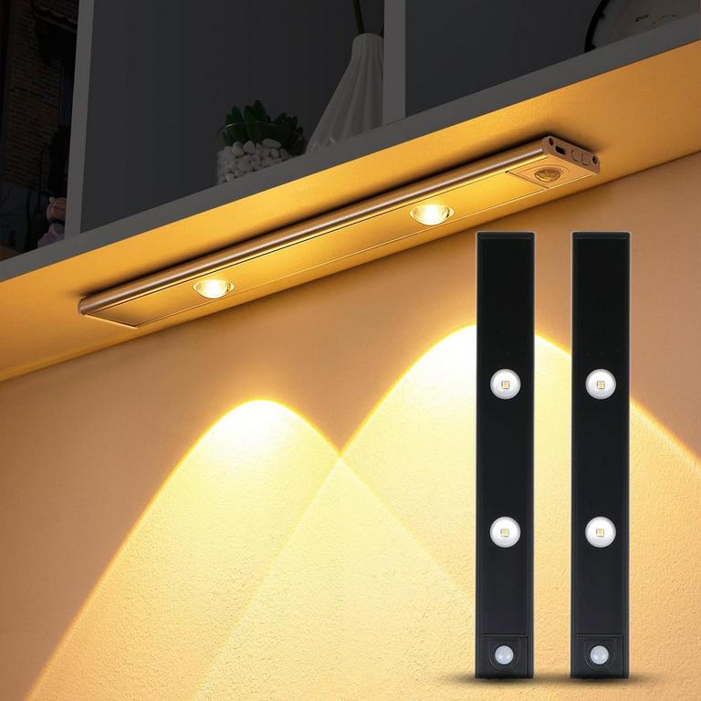 GARTO BLACK LED LIGHTS 2PK 
