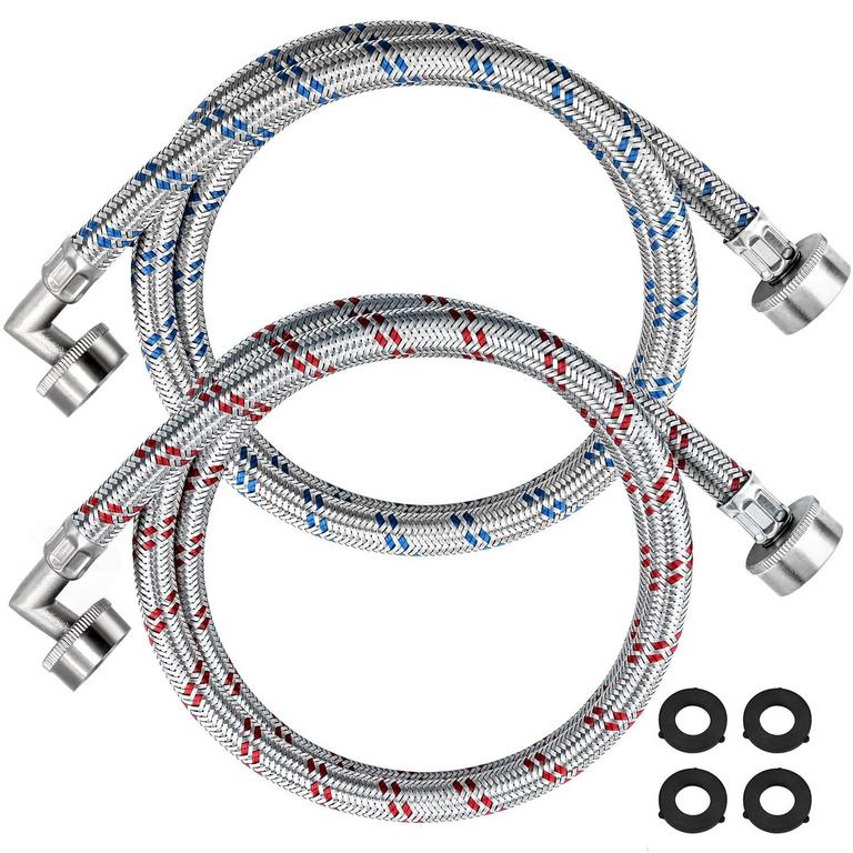 BEAQUICY 4FT WASHER HOSES