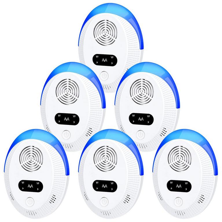 6PK ULTRASONIC PEST REPELLER