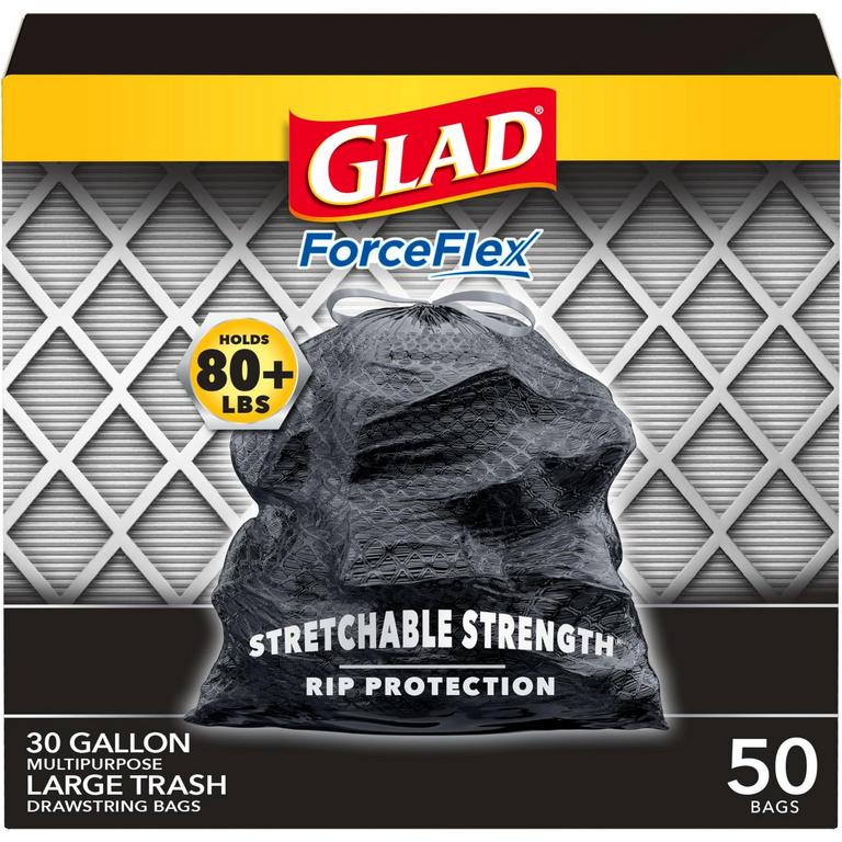 GLAD 30GAL TRASH BAGS