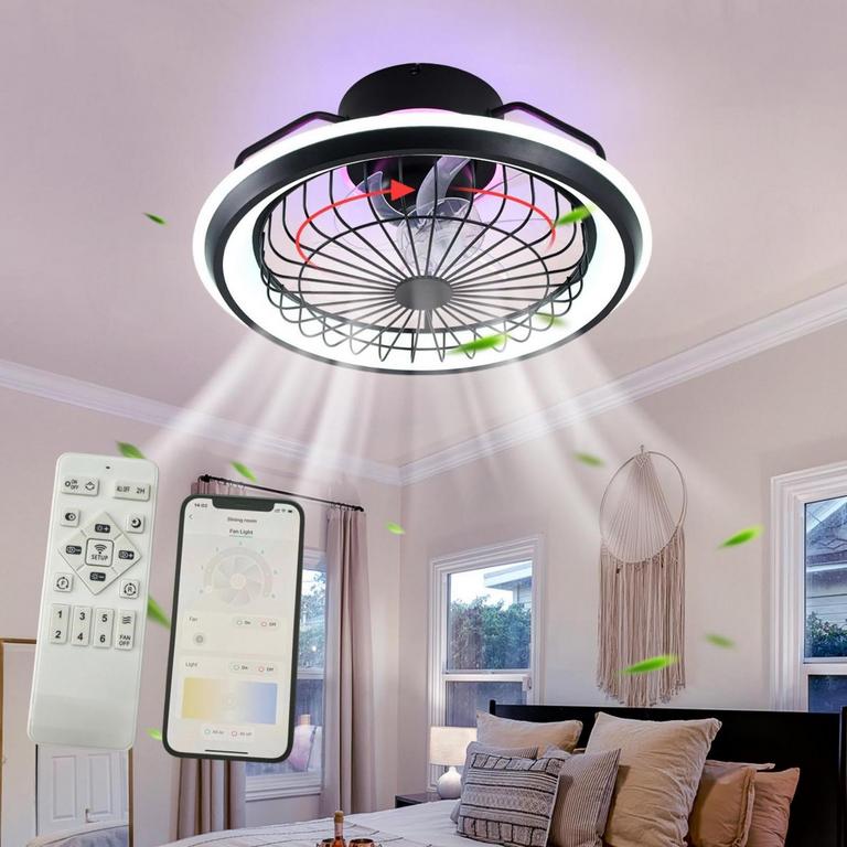 HUILEFU 19IN CEILING FANS