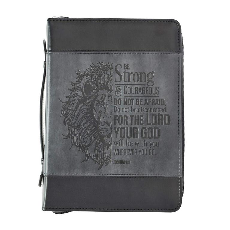 BIBLE COVER STRONG LION