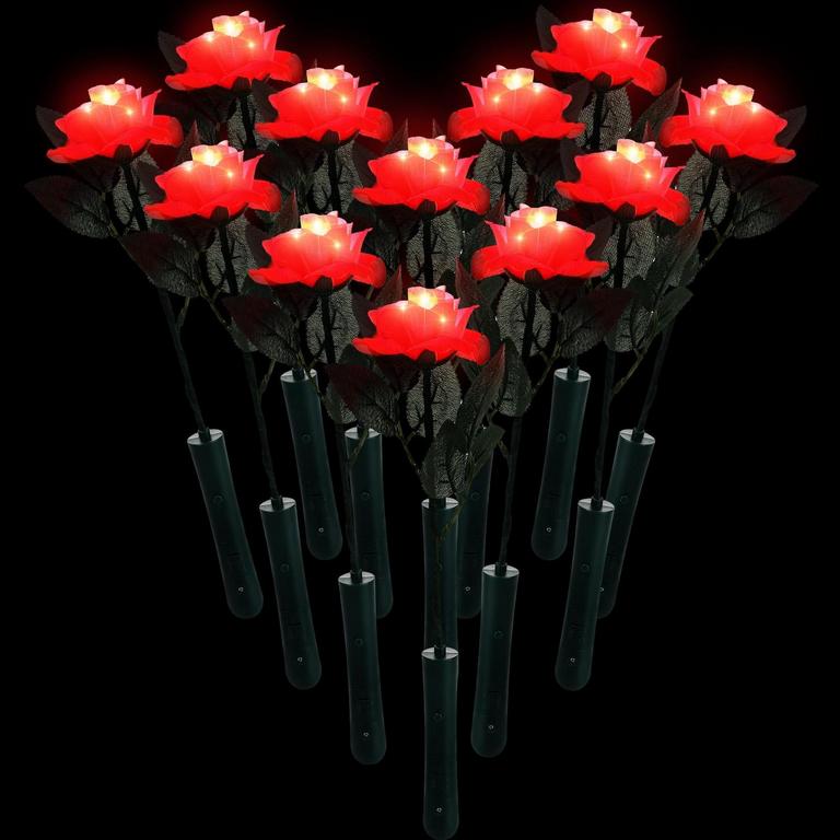 LED LIGHT UP ROSES