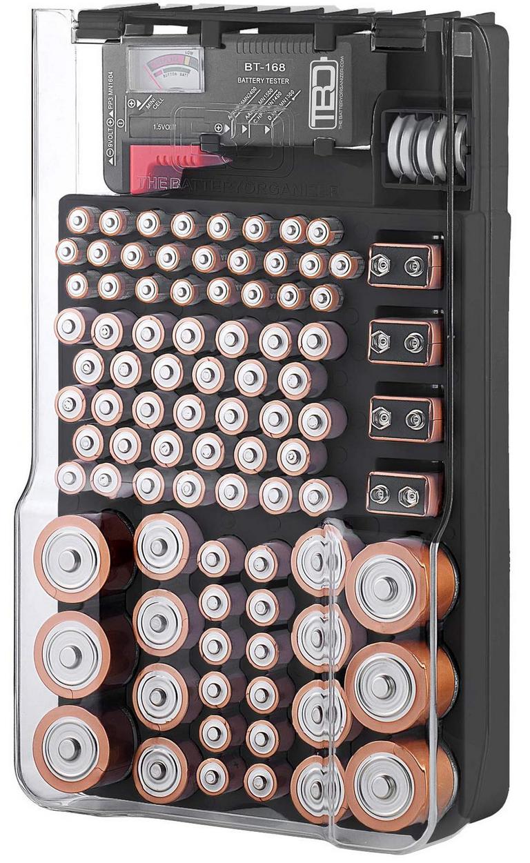 BATTERY ORGANIZER & TESTER