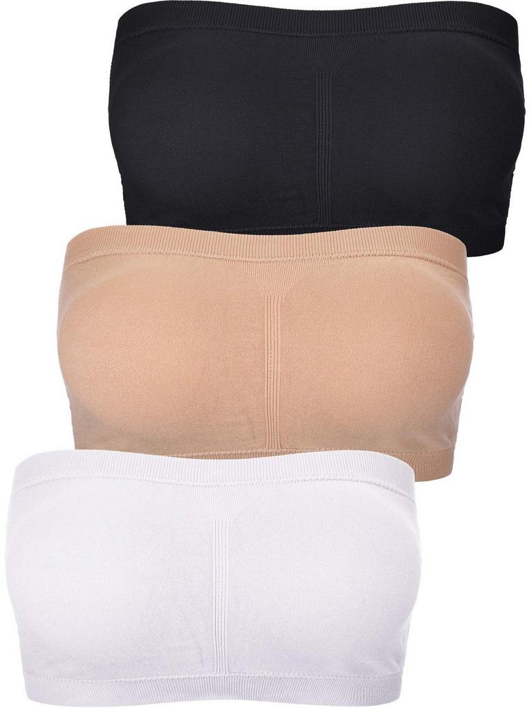 XXL BANDEAU TUBE TOP BRA
