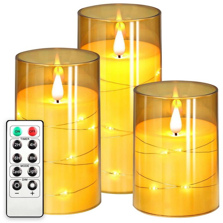 NURADA LED FLAMELESS CANDLES