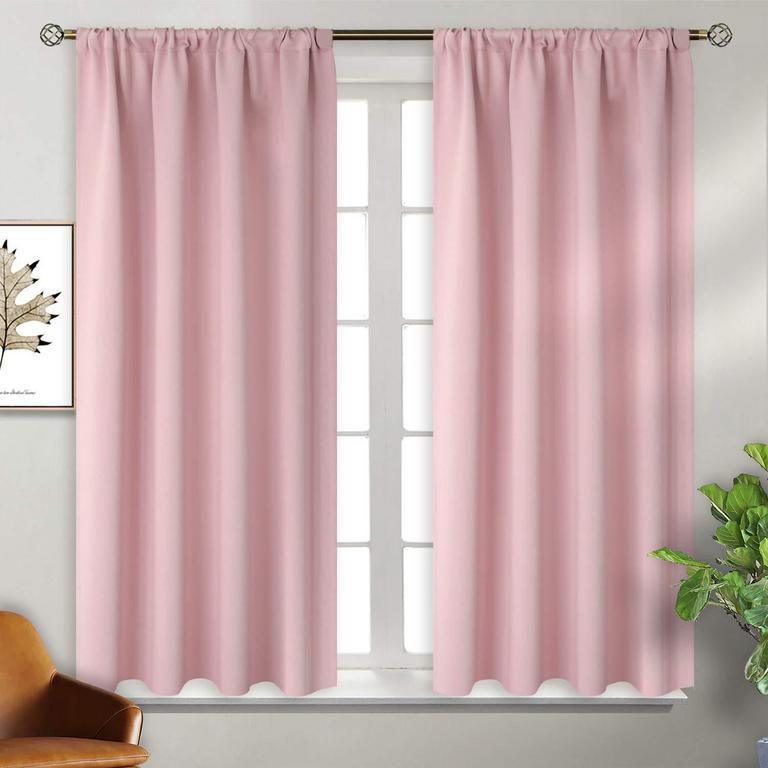 BGMNT 52X45 PINK CURTAINS