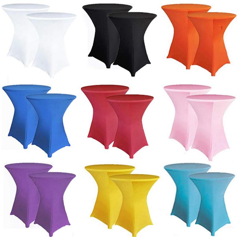 RELIANCER SPANDEX TABLECOVERS 2PK