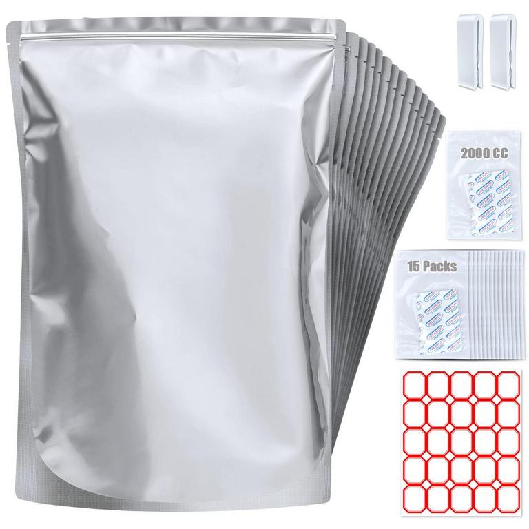 5 GALLON MYLAR BAGS