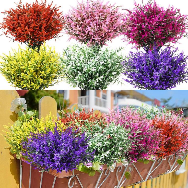 80 BUNDLES ARTIFICIAL FLOWERS