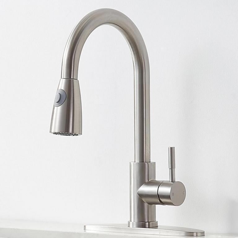 NICKEL KITCHEN FAUCET