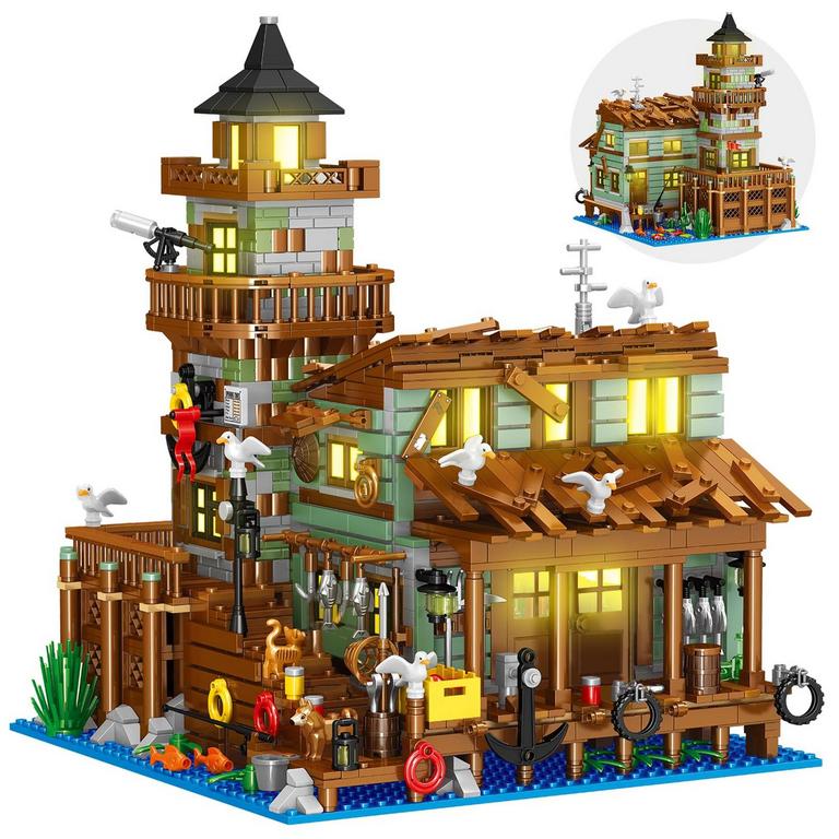 FISHING VILLAGE BUILDING SET