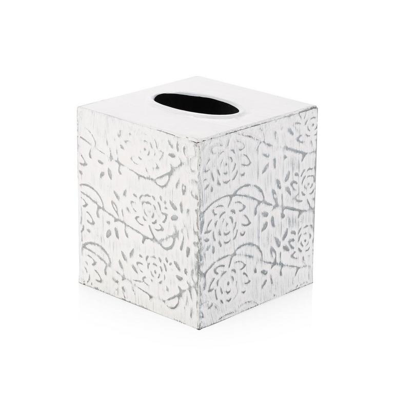 FARMHOUSE TISSUE BOX COVER