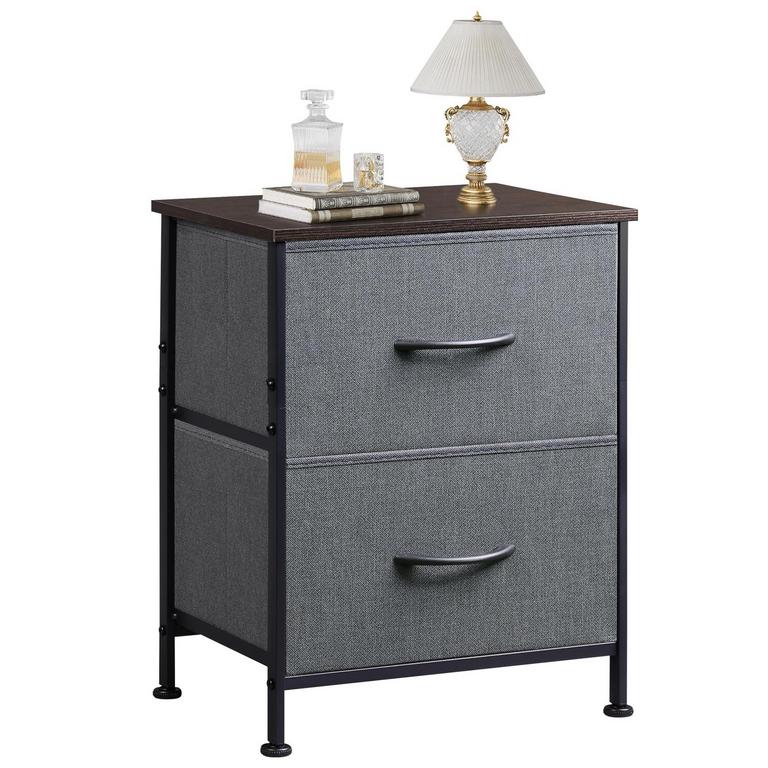 WLIVE 2 DRAWER NIGHTSTAND