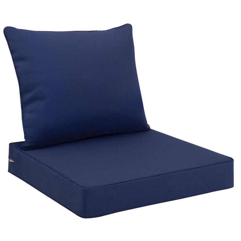 FAVOYARD NAVY OUTDOOR CUSHION SET 