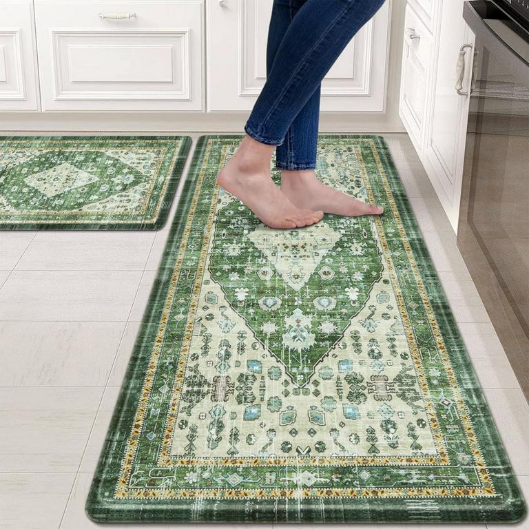 2 COLLIVE BOHO KITCHEN MATS
