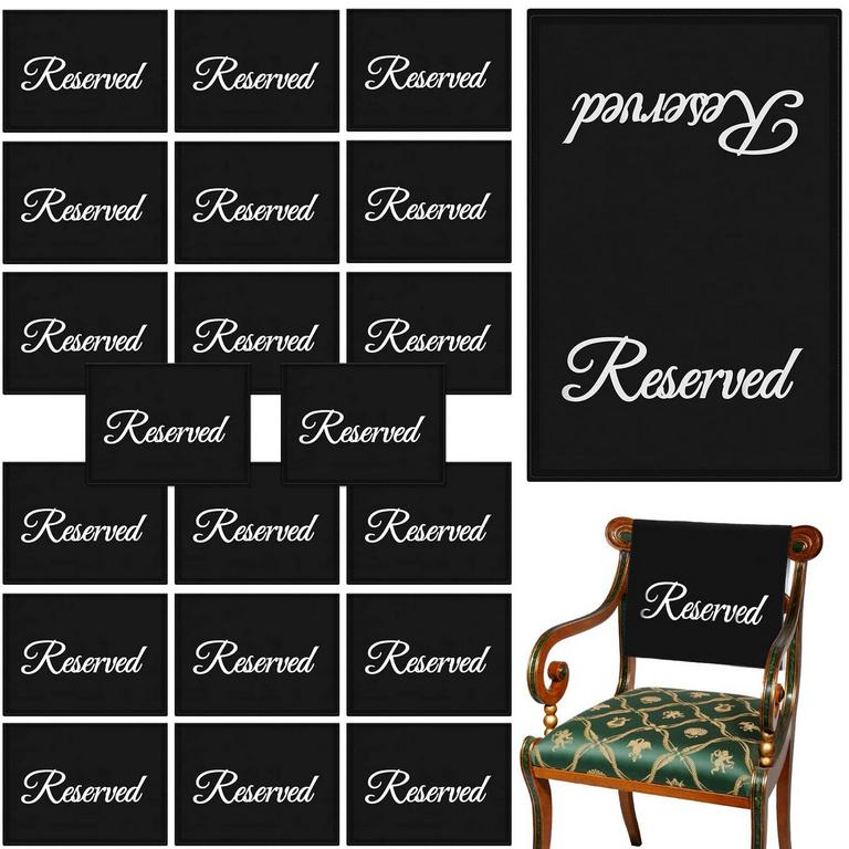 CHENGU RESERVED SEAT SIGNS