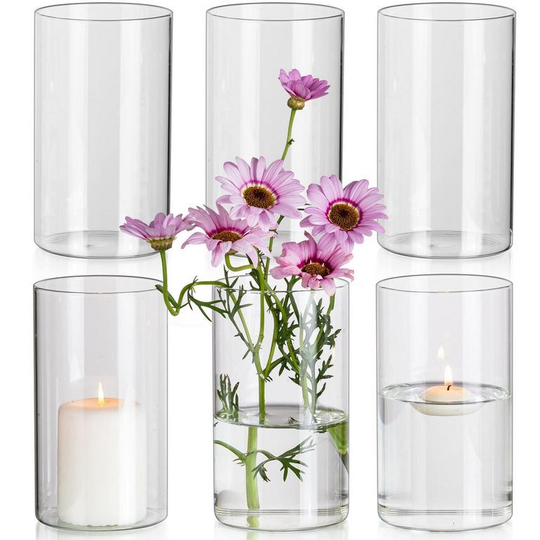 GLASSEAM CYLINDER VASES