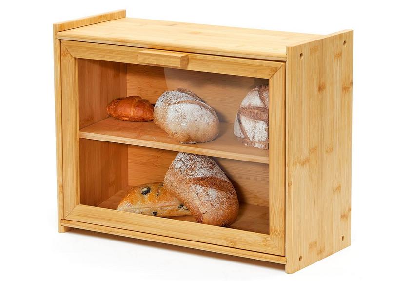 ROYALHOUSE BAMBOO BREAD BOX